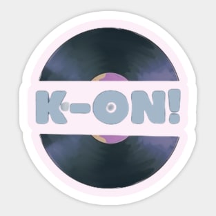 Musical Anime K-On! Sticker